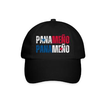 Drapeau panaméen, fierté panaméenne - Casquette classique - noir/noir - Devant