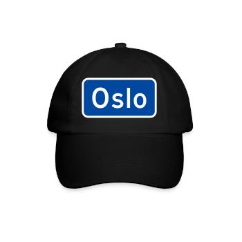 Oslo - Baseball Cap - black/black - Front