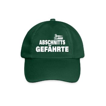 ABSCHNITTSGEFÄHRTE - Baseballkappe - Flaschengrün - Vorne