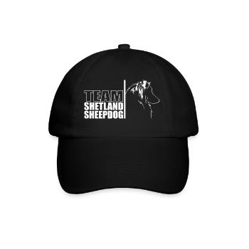 TEAM Chien de berger Shetland Wilsigns - Casquette classique - noir/noir - Devant