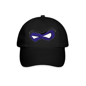 Masque Bleu Intense - Casquette classique - noir/noir - Devant