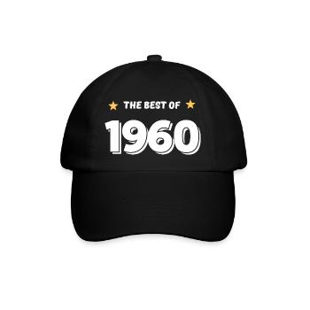 Best of 1960 - Baseball Cap - black/black - Front