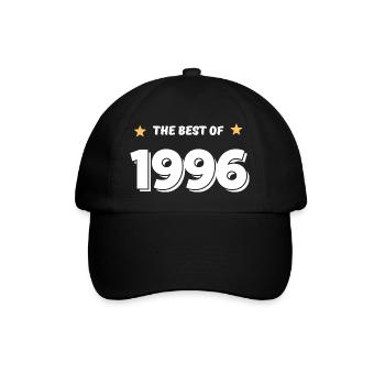 Das Beste von 1996 - Baseballkappe - Schwarz/Schwarz - Vorne