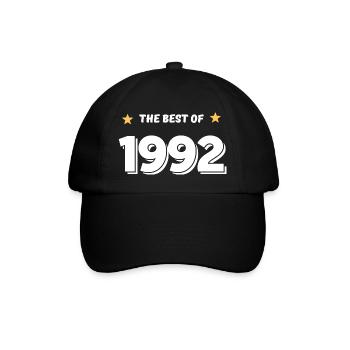 Best of 1992 - Baseball Cap - black/black - Front
