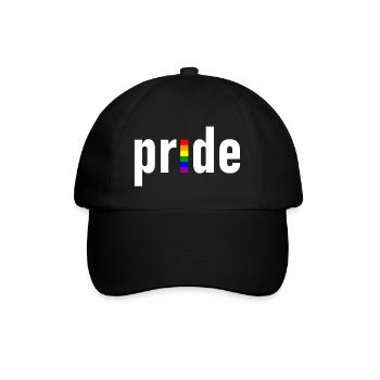 gay pride - gay - lesbienne - CSD - LGBTQ+ - Casquette classique - noir/noir - Devant