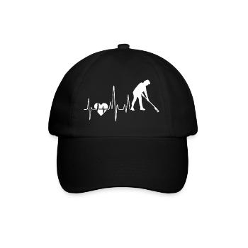 Gardening Gardening Heartbeat - Baseball Cap - black/black - Front