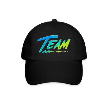 Team - Baseball Cap - black/black - Front