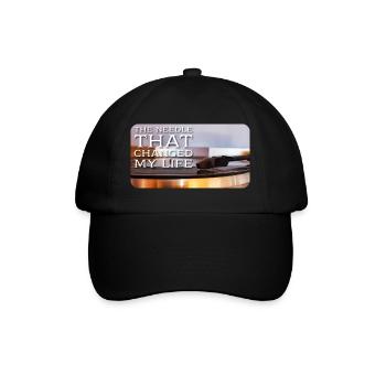 L’aiguille qui a changé ma vie - Casquette classique - noir/noir - Devant
