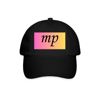 Mezzopiano Mittelleise - Cours de musique - Casquette classique - noir/noir - Devant