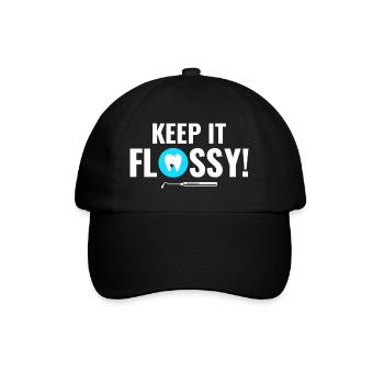 Mouth Engine Care Dentist Team  - Baseball Cap - black/black - Front