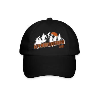 Traversée des Alpes 2026 - Randonnée - Casquette classique - noir/noir - Devant