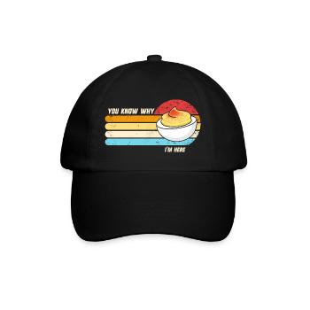Vous savez pourquoi je suis ici : l’évier de Thanksgiving - Casquette classique - noir/noir - Devant