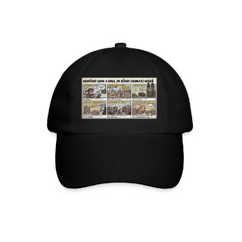 Cologne Guide: 6 Things Cologne People Don't Like - Baseball Cap - black/black - Front
