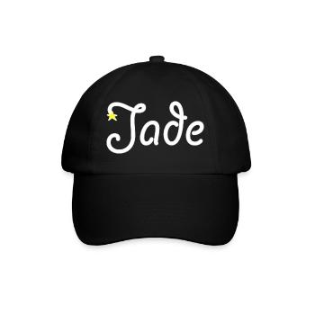 Jade - Baseballkappe - Schwarz/Schwarz - Vorne