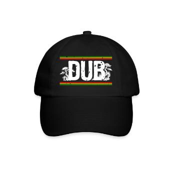Forêt de Dub Roots Reggae - Casquette classique - noir/noir - Devant