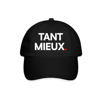 Tant mieux - Casquette classique - noir/noir - Devant