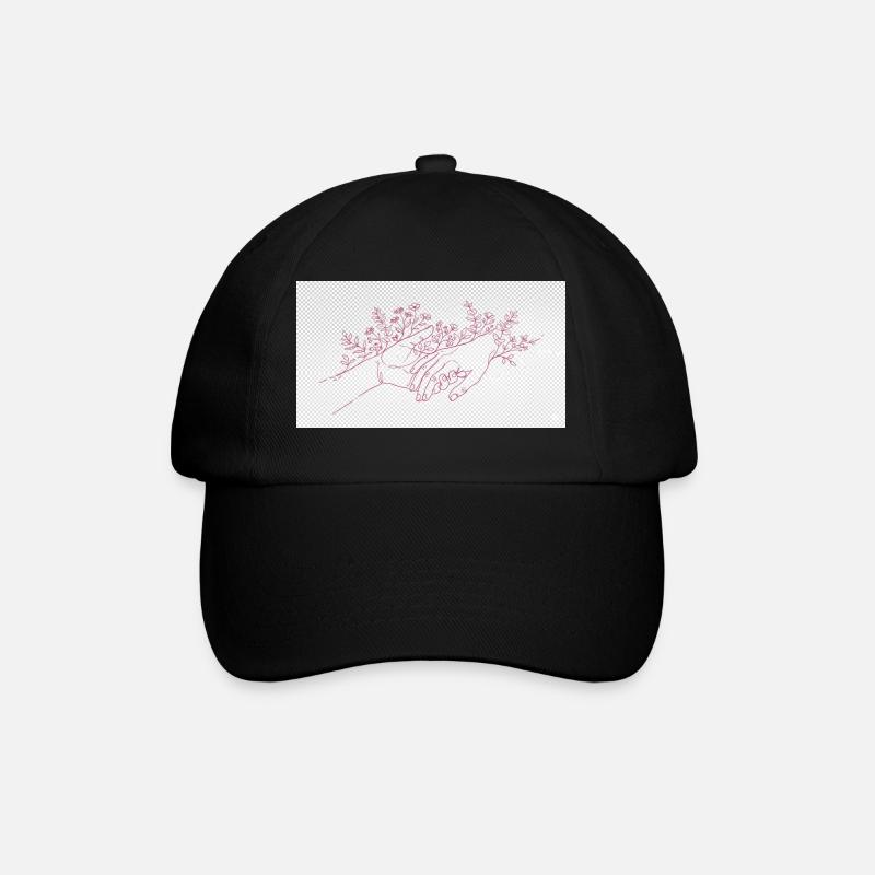 Hand of the Protector - Baseball Cap - black/black