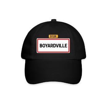 Boyardville D126 - Casquette classique - noir/noir - Devant