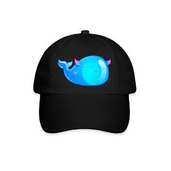 Golima la baleine volante - Casquette classique - noir/noir - Devant