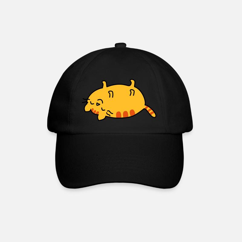 lazy cat - Casquette classique - noir/noir