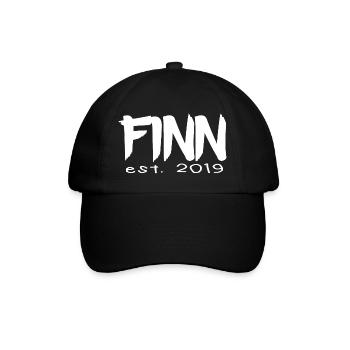 Finn est. 2019 [white] - Casquette classique - noir/noir - Devant