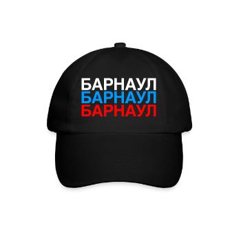 BARNAUL Russia Flag - Baseball Cap - black/black - Front