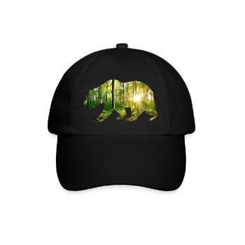 Environnement de l’ours - Casquette classique - noir/noir - Devant