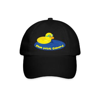 Mon petit Canard - Casquette classique - noir/noir - Devant