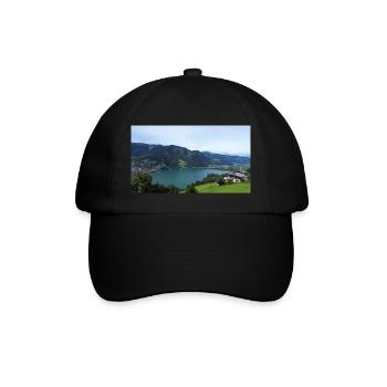 Zell am See - Baseballkappe - Schwarz/Schwarz - Vorne