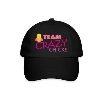 Teamshirt chicks Muddy Run Shirt Grümpeltunier - Baseballkappe - Schwarz/Schwarz - Vorne
