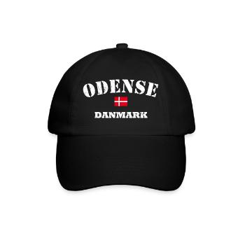 Odense Danmark - Baseball Cap - black/black - Front