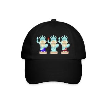 Gnomes Of Liberty - Baseball Cap - black/black - Front