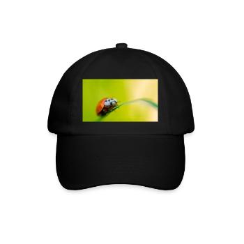 ladybug - Baseball Cap - black/black - Front