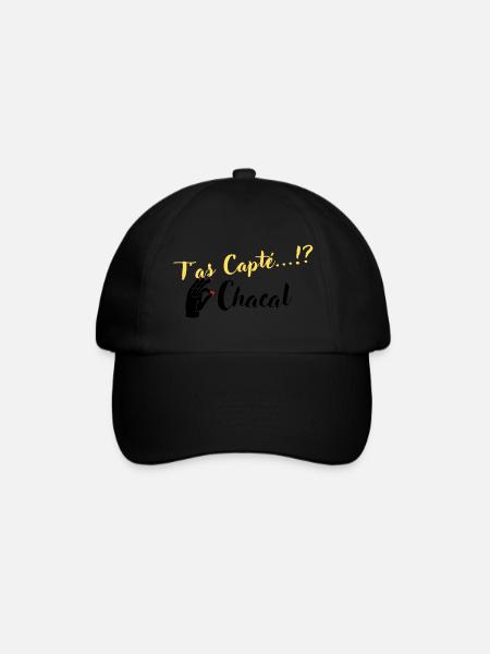 T as Capté...!? Chacal - Casquette classique - noir/noir