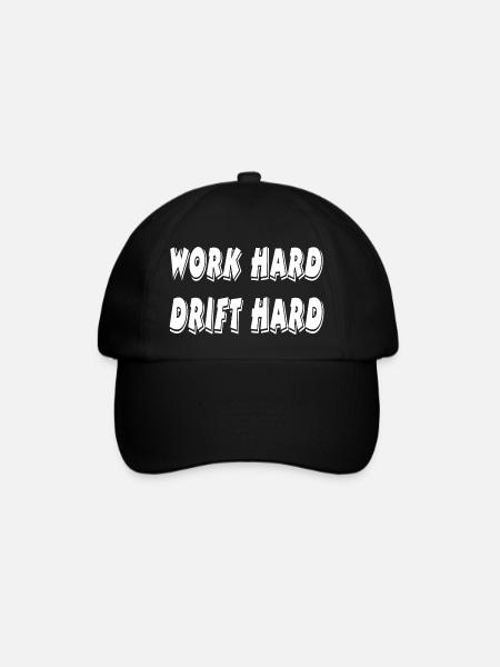 Auto - Baseballkappe - Schwarz/Schwarz