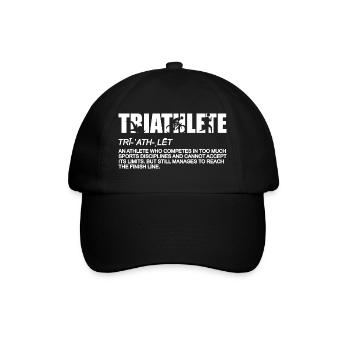 Triathlon Significance - Baseball Cap - black/black - Front