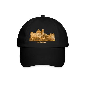 Schönburg Oberwesel Rhineland-Palatinate - Baseball Cap - black/black - Front