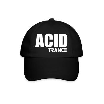 Acid trance - Baseball Cap - black/black - Front