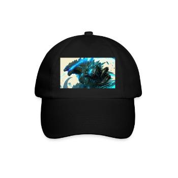 Gozzila - Baseball Cap - black/black - Front