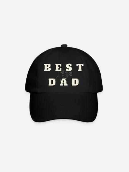 BestDad - Baseball Cap - black/black