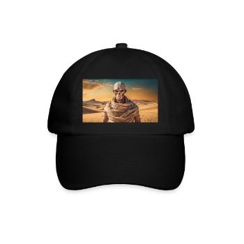 momie maléfique dans le désert monstre sombre horreur effrayant - Casquette classique - noir/noir - Devant