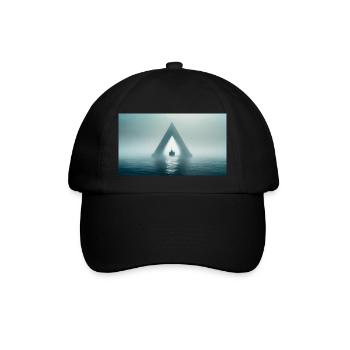creepy mythical places – Bermuda Triangle - Baseball Cap - black/black - Front