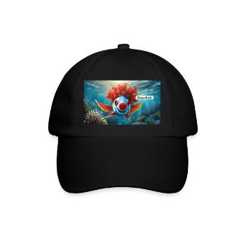 Jeu de mots : expression allemande ambiguë - Clownfisch - Casquette classique - noir/noir - Devant