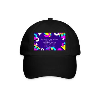 Bernard tapie 1 - Casquette classique - noir/noir - Devant
