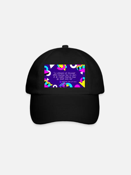 Bernard tapie 2 - Casquette classique - noir/noir