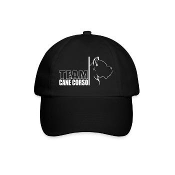 TEAM Cane Corso Chien Chien Wilsigns - Casquette classique - noir/noir - Devant
