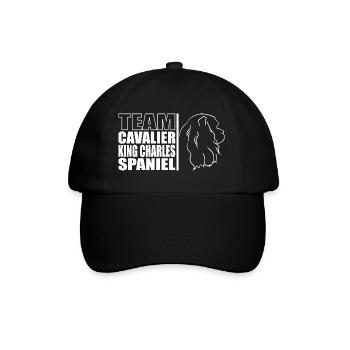 TEAM Cavalier King Charles Spaniel Profil Wilsigns - Casquette classique - noir/noir - Devant