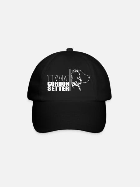 TEAM Gordon Setter Dogs Chien de chasse Wilsigns - Casquette classique - noir/noir