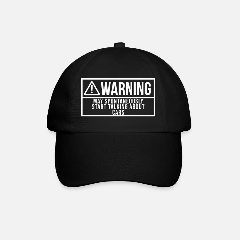 Car - Baseball Cap - black/black