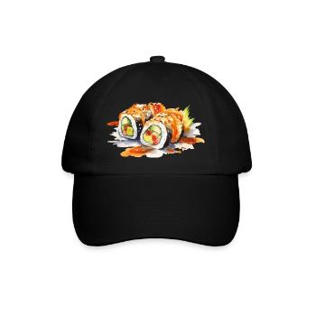 Sushi - Casquette classique - noir/noir - Devant
